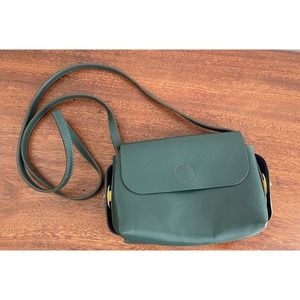 OPENING CEREMONY X FOSSIL Reversible Flap Leather Cross Body Hand Bag Purse